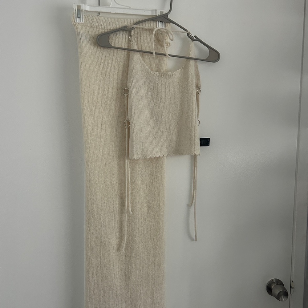 Finesse Cream Knit Top